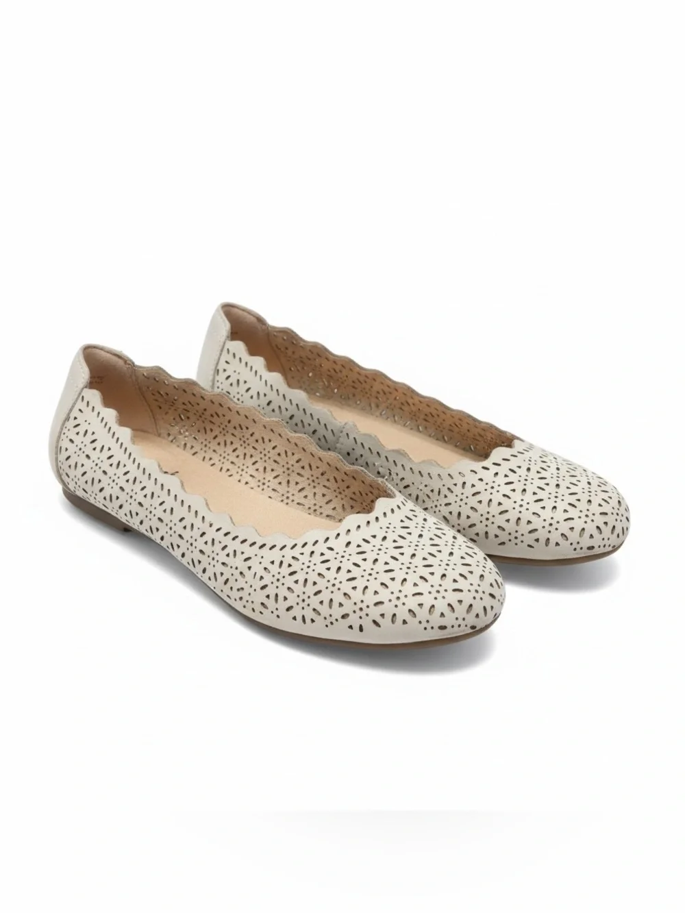 Earth Bria Round Toe Ballet Flats Casual Slip-On Shoes- Size 10 WIDE
